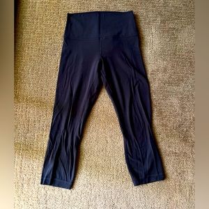 Lululemon Align 21” crop legging - black